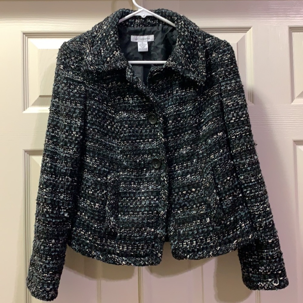 Liz Claiborne Tweed Jacket